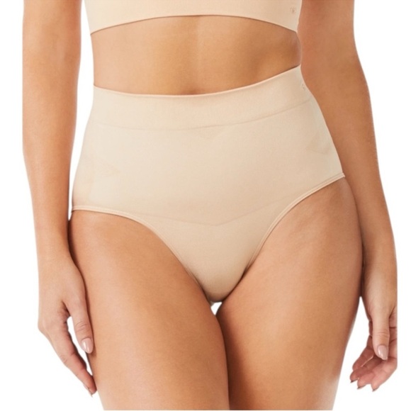 Sofia Vergara seamless High-Waist Shaping Briefs - Cream size XXL - Picture 1 of 7